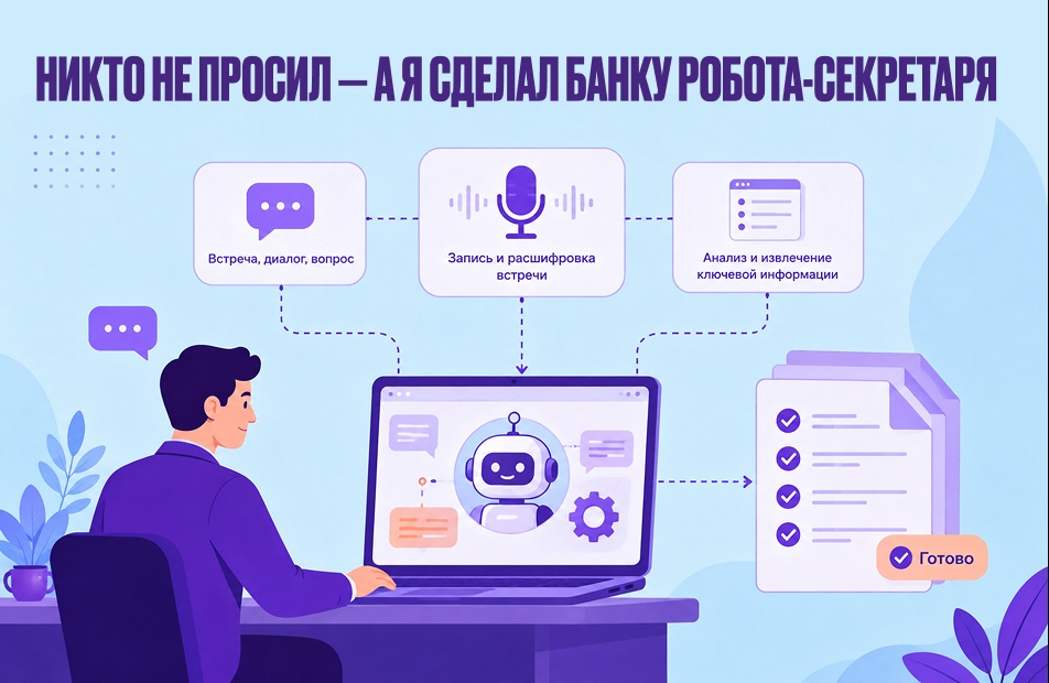 Никто не просил — а я сделал банку робота‑секретаря - 1